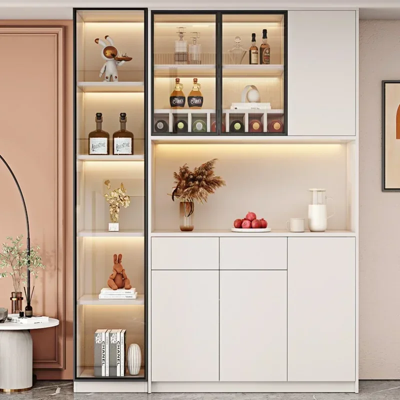 

Living Room Modern Home Display Wall Storage Kitchen Wine Cabinets High Drank Kast Restaurant Wine Cabinets Furniture QF50JG
