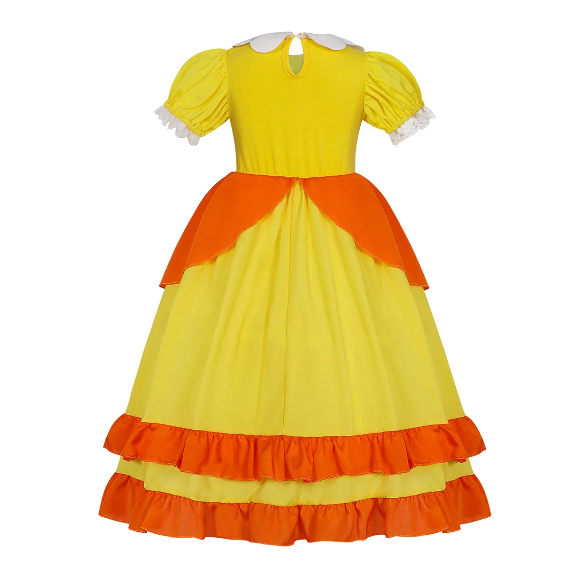 strapless open back dress Girls Princess Belle Dress up main image 1