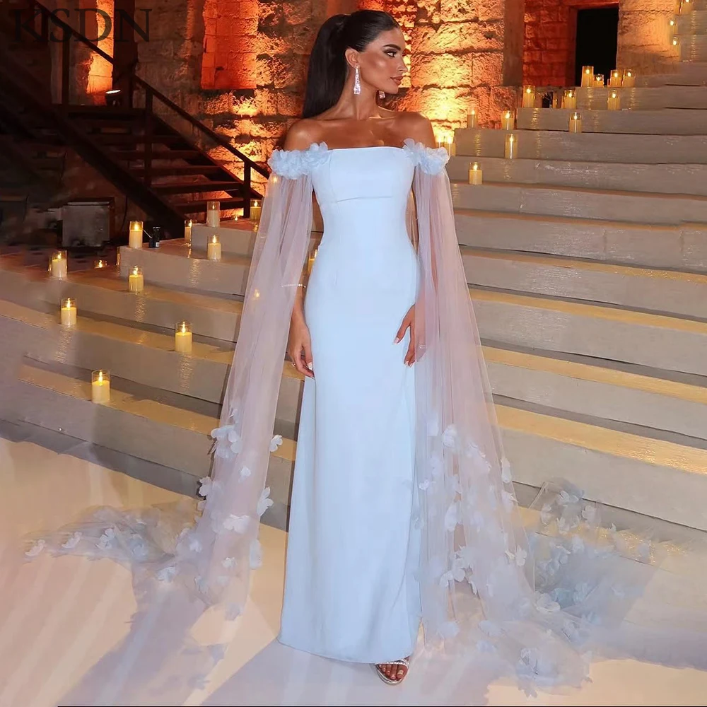 

KSDN Customzied Women Evening Dresses Formal Appliques Sleeveless Floor Length Gowns Special Occasion Customzied Dress Vestidos