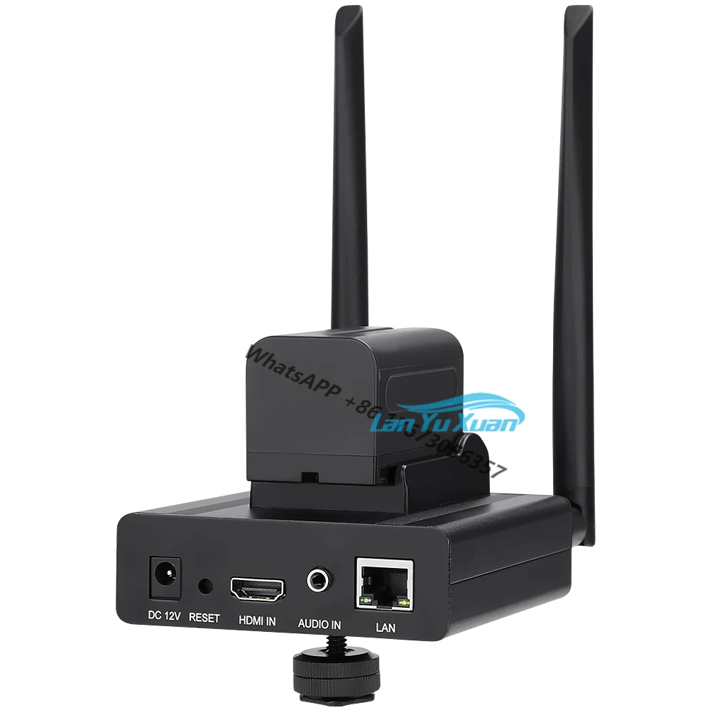 URay MPEG-4 AVC/H.265 Wifi  Video Encoder  Transmitter Live Broadcast SRT  Wireless H264  