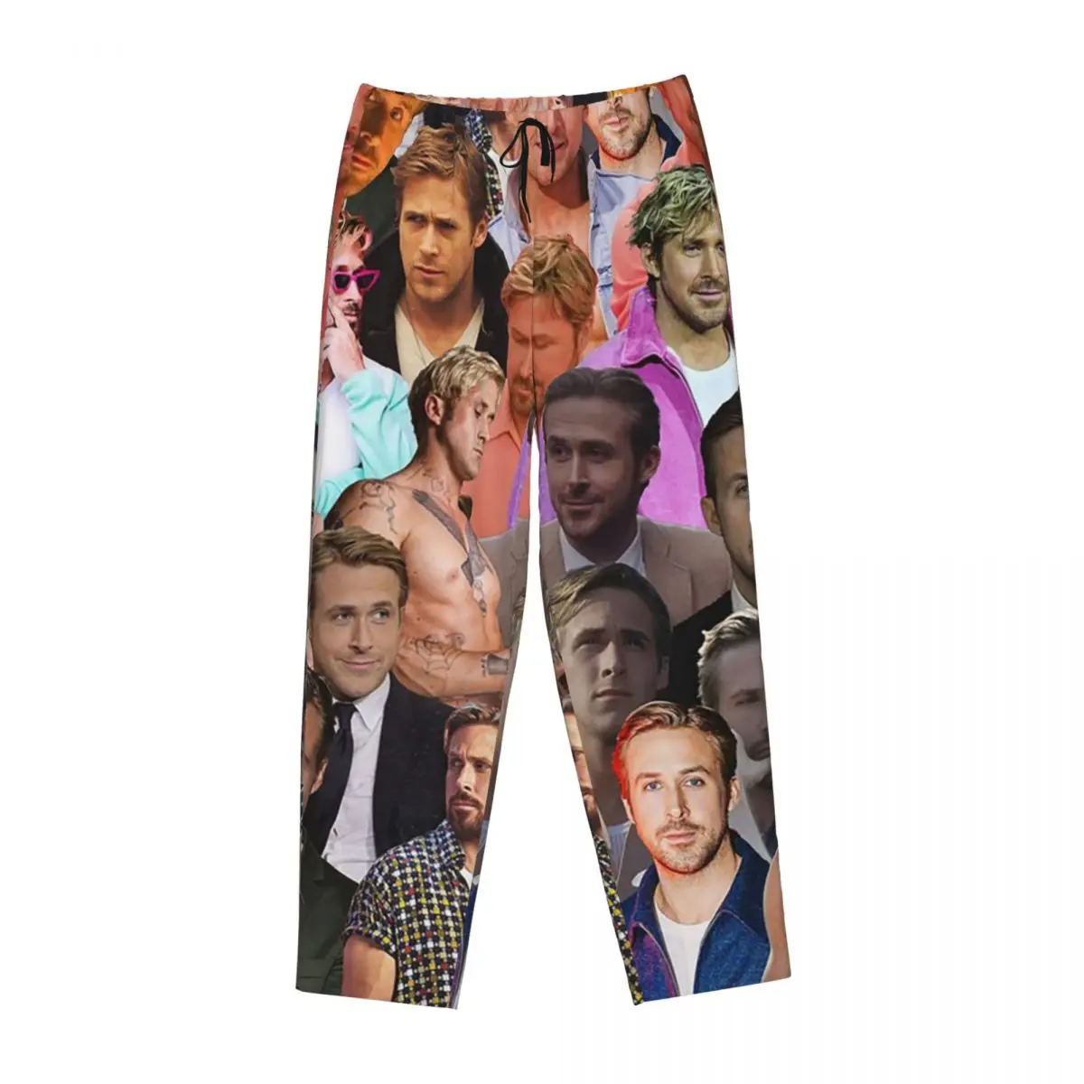 

Custom Ryan Gosling Photo Collage Women Pajama Pants Lounge Sleep Sleepwear Bottoms with Pockets