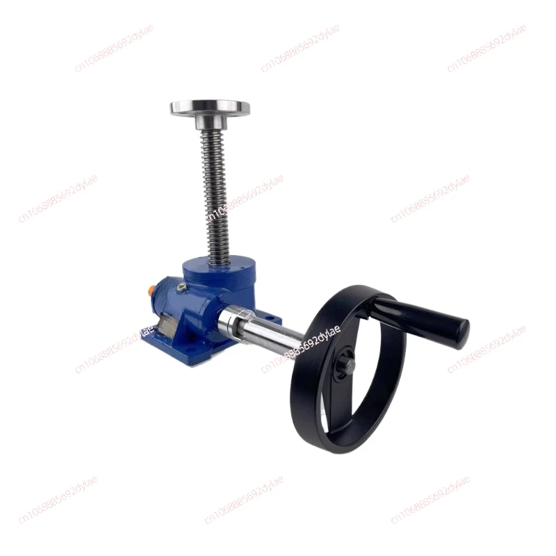 Screw Worm Gear Lift Small Hand Screw Vertical Platform Screw Hoist Lengthening Bar Lifting