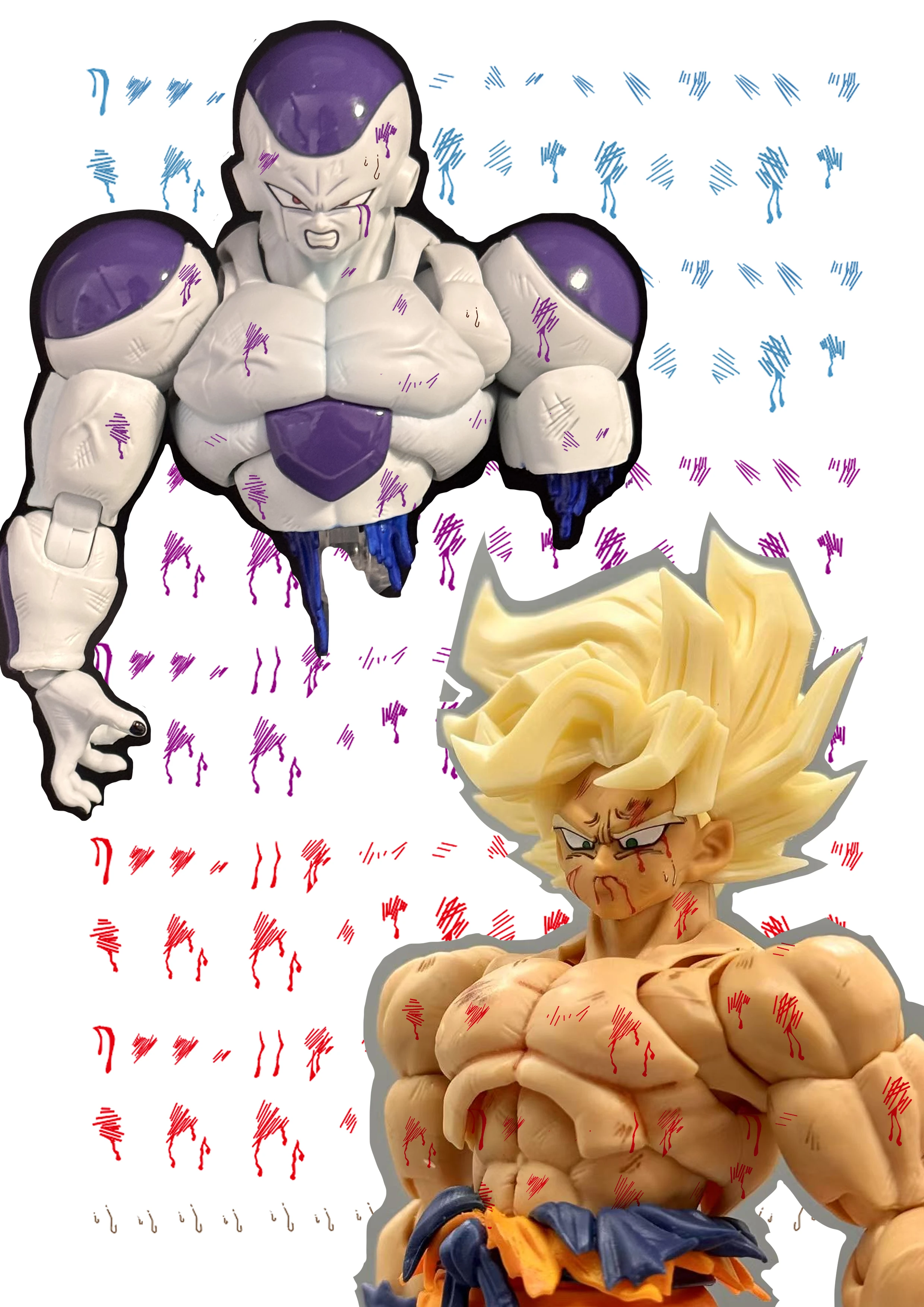 S.H.Figuarts Frieza troncation Kit personnalisé figurines modèle accessoires modèle jouets