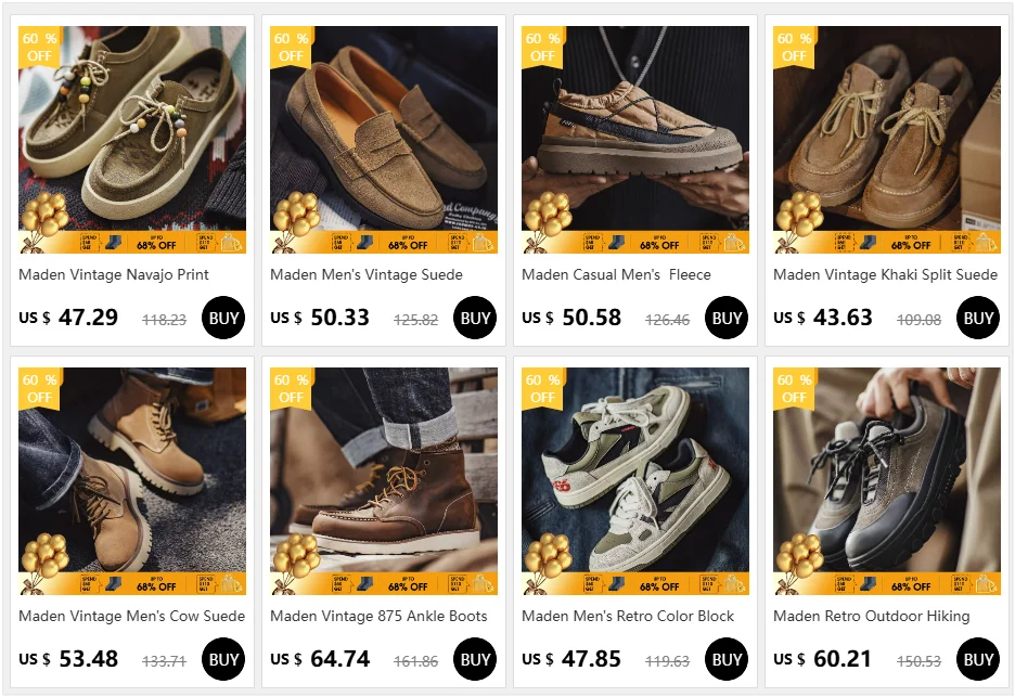 Maden Herren Vintage Schwarze Derby-Schuhe Schnürschuhe Runde Spitze Britische Büro-Halbschuhe für Geschäftsanlässe – Detail 1