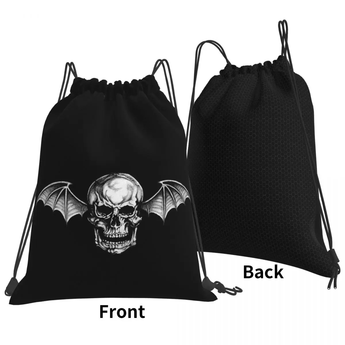 Avenged Sevenfold Backpacks Fashion Drawstring Bags Sports Bag Book Bags for Man Woman Students