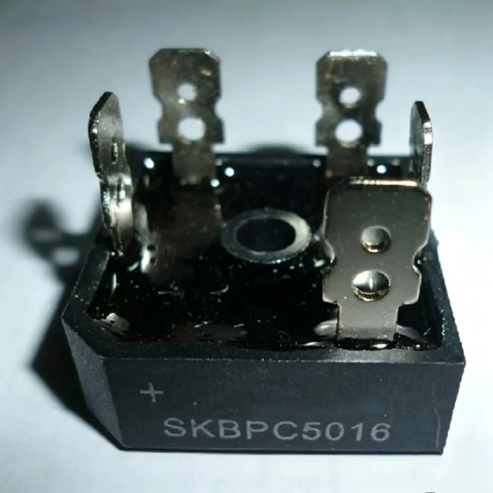 C5016 SKBPC5016 KBPC5016 DIP 50A 1600V SKBPC5016 Three-phase rectifier bridge Five-legged bridge rectifier bridge stack 1PCS/lot