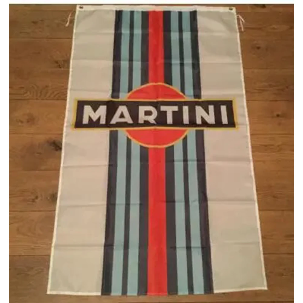 2X3FT Martini flag 90x150cm with 100D Polyester custom digital print single side banner