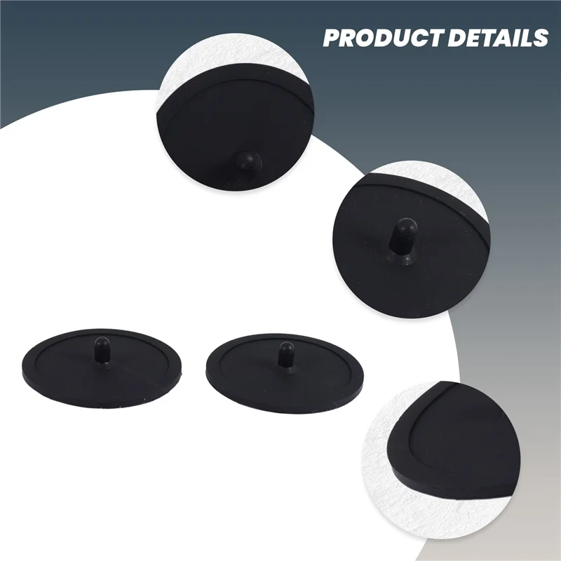 【Popular】2Pcs Blind Filter Backflush Disk Rubber For Espresso Machines Brewing Head Backwashing Gasket