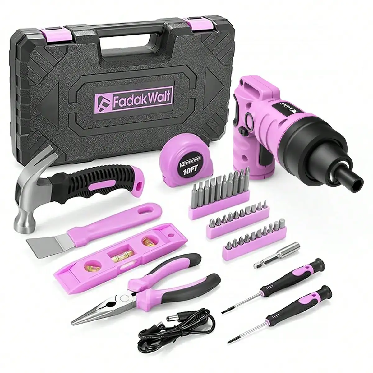 

238-Piece Cordless Drill Tool Kit Set - 20V Electric Drill Driver With Battery, Lightweight Power Drill For DIY & Home Rep