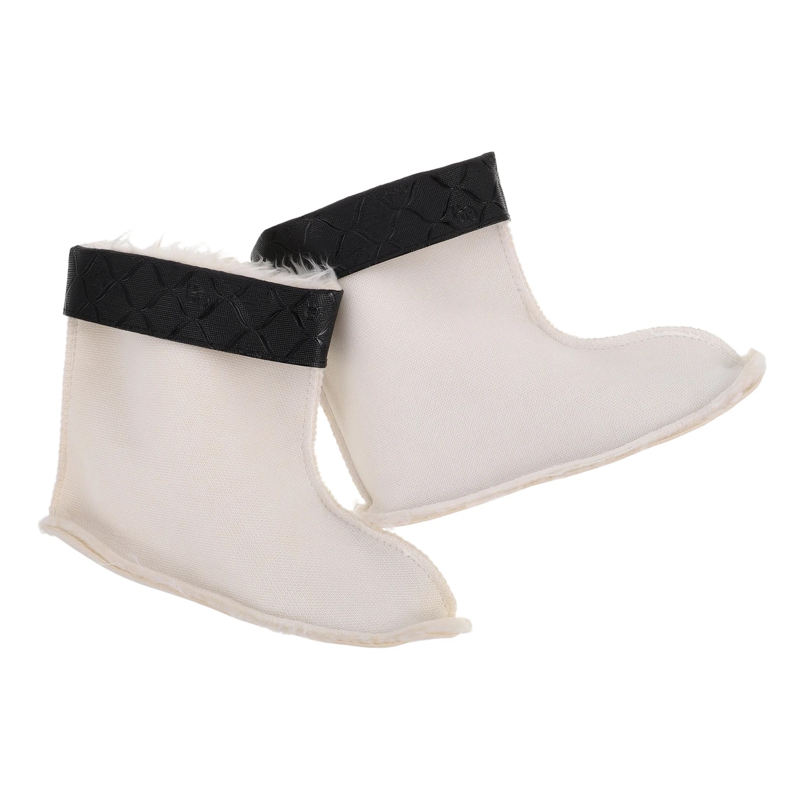 

Rain Boots Liner Winter Boot Socks for Men White Insulated Liners Cold Weather Breathable Accessories Comfort Fit Replacement