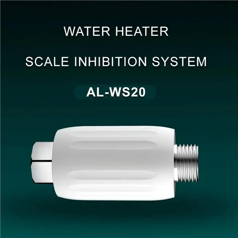 ABBK-2X Water Softener System For Hard Water - Terminal Scale Inhibition, Anti Limescale Descaler, Ideal For Scale Inhibitor