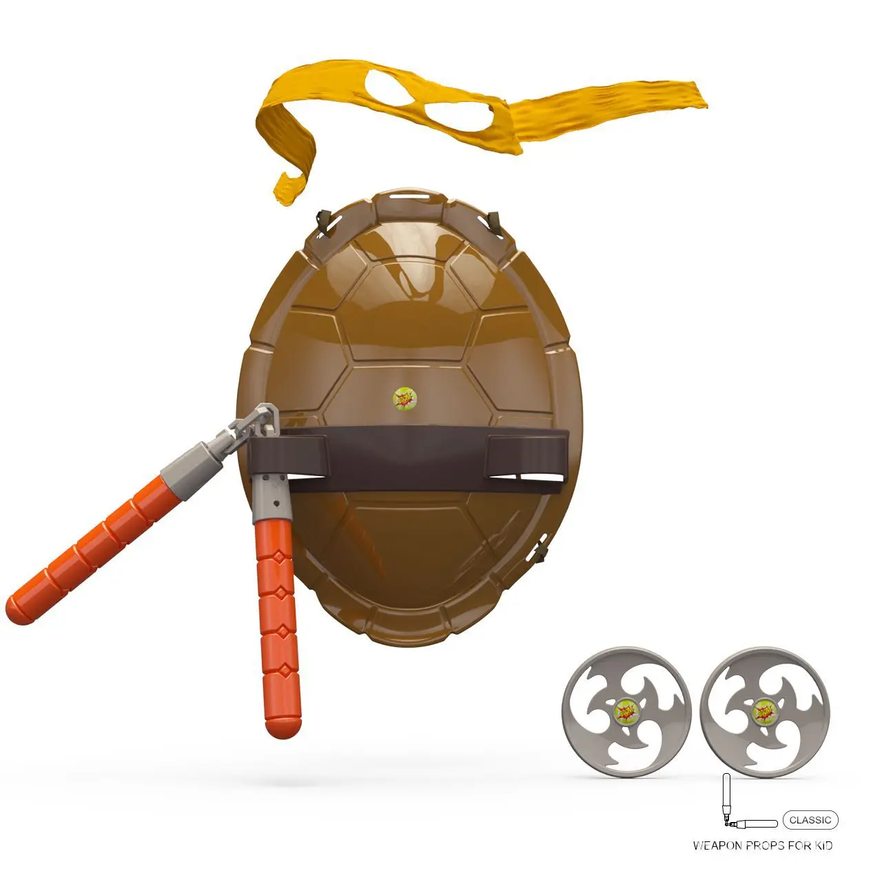 เด็กร้อนคอสเพลย์เต่า Props เด็กงานปาร์ตี้อาหารค่ํา Cos เล่นเครื่องแต่งกายเด็กของขวัญ