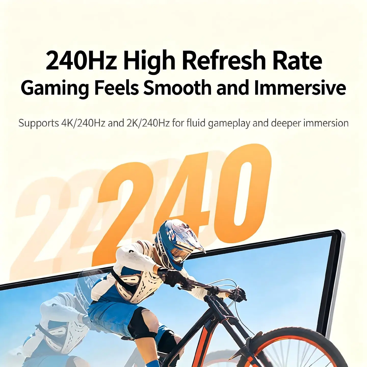 UGREEN Kabel Adapter Mini HDMI Męski na HDMI2.1 Żeński 20cm 4K 8K Konwerter Oplotiony do Laptopa, Monitora, Projektora, Kamery, Telewizora — zdjęcie produktu 4