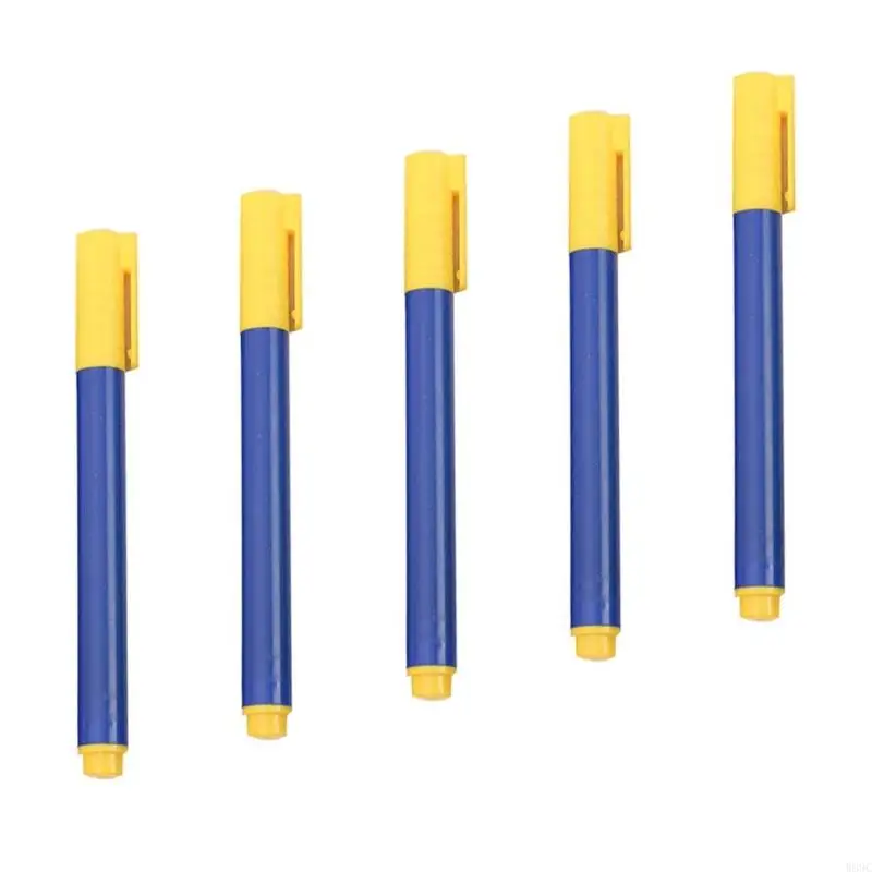 W89C 5/10PCS ปากกาตรวจจับเงินปลอมตรวจสอบตรวจจับเงินสดปลอมอย่างรวดเร็ว