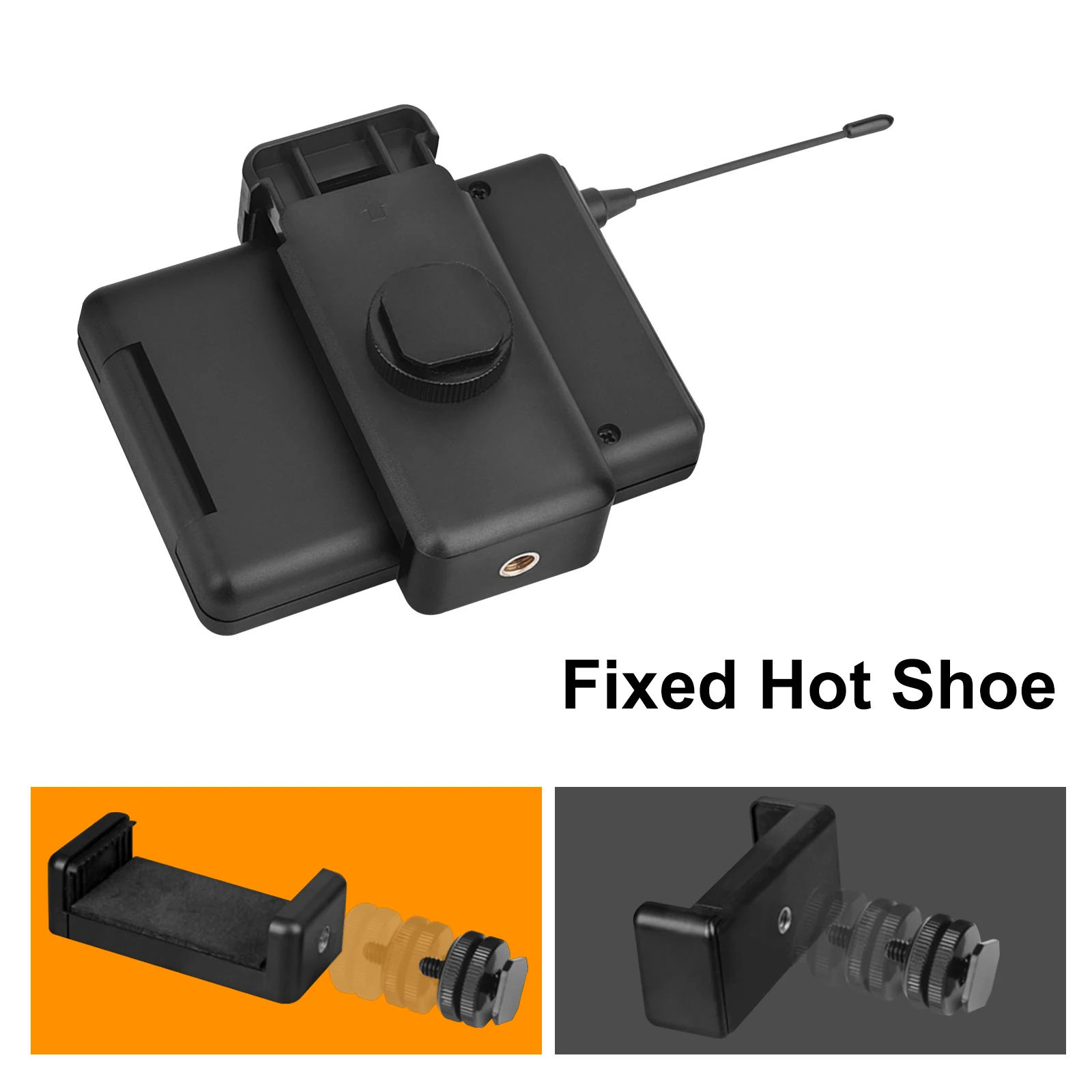 UHF Wireless Lavalier Microphone Lapel Microphone For Camera Smartphone