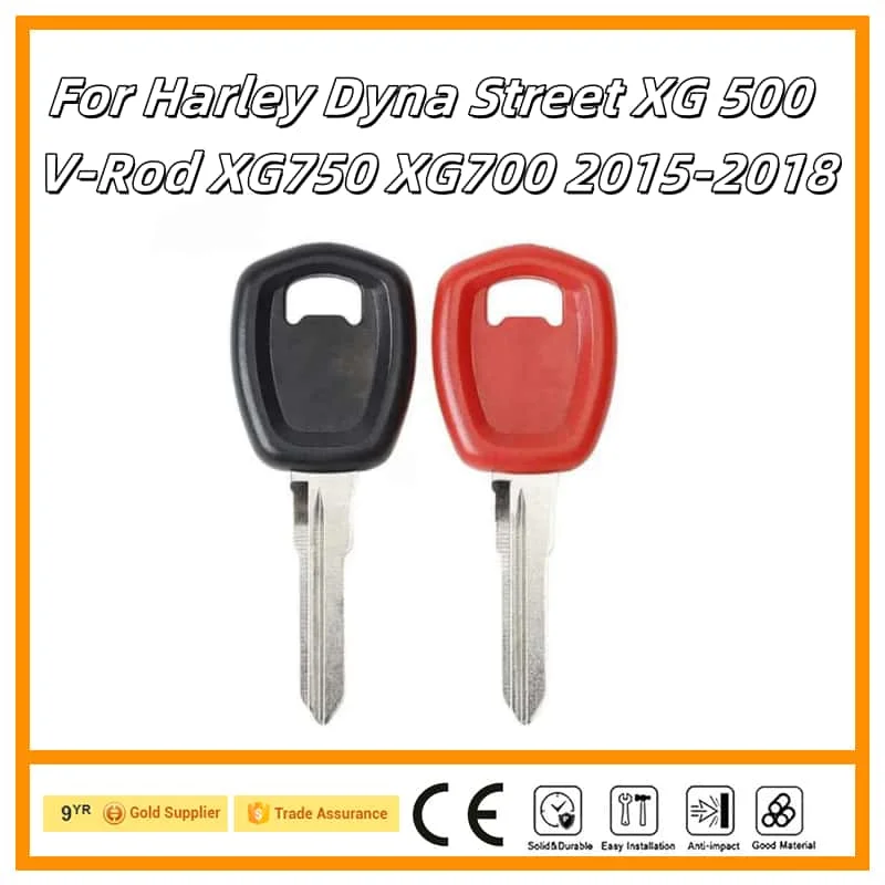 

Original binding new blank key motorcycle replace uncut keys for Harley Dyna Street xG 500 700 750 xg500 xg700 xg750 customise
