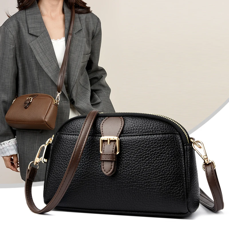 

Mobile phone bag Modern Women's PU Leather Shoulder Bags Multi-Purpose Handbag Crossbody Purse Top Handle Bag for Casual Outing