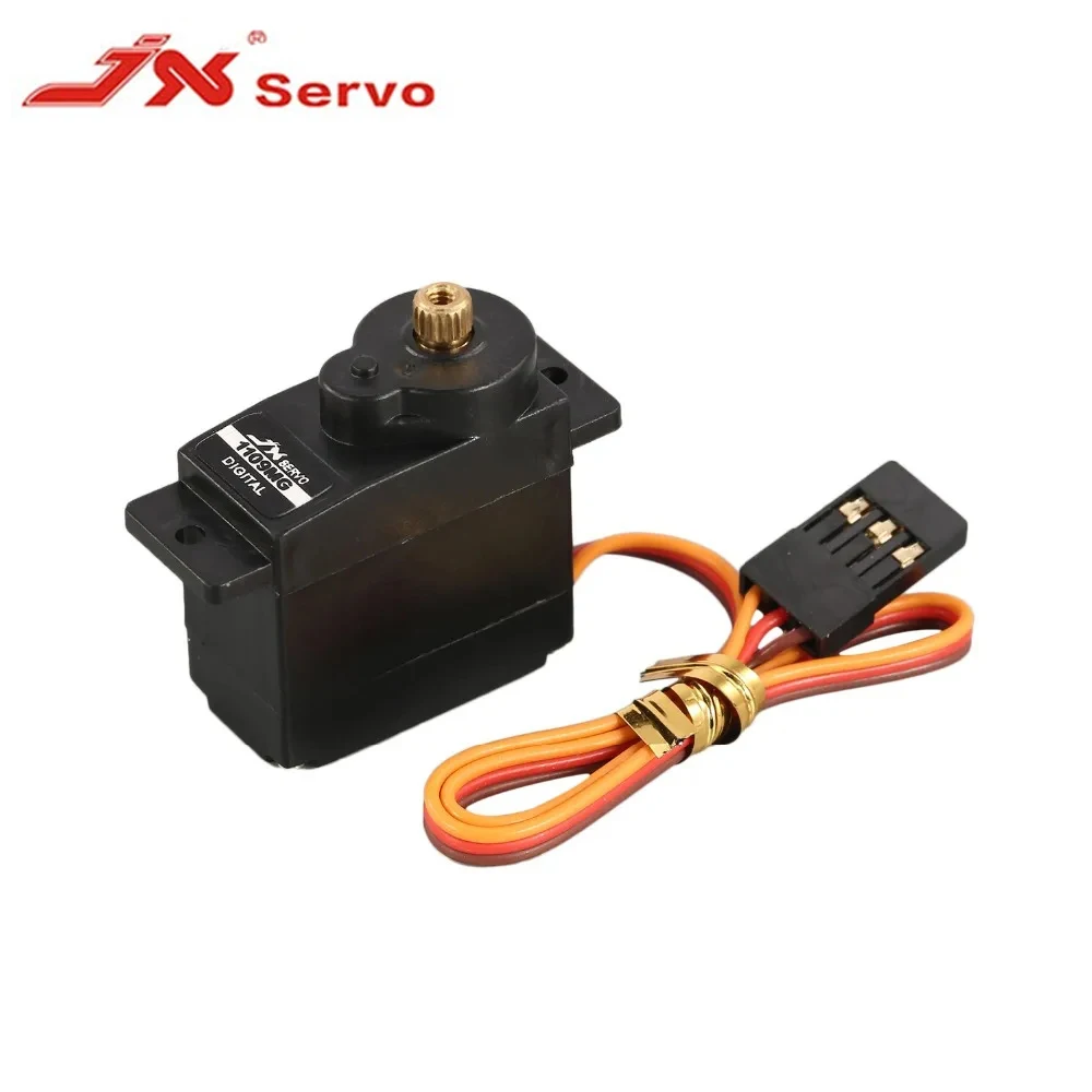 JX Servo PDI-1109MG 9g 2.5kg Metal Gear Digital Mini Servo for Fixed-wing Drone Plane 1/18 RC Car Boat Robot Arm Helicopter