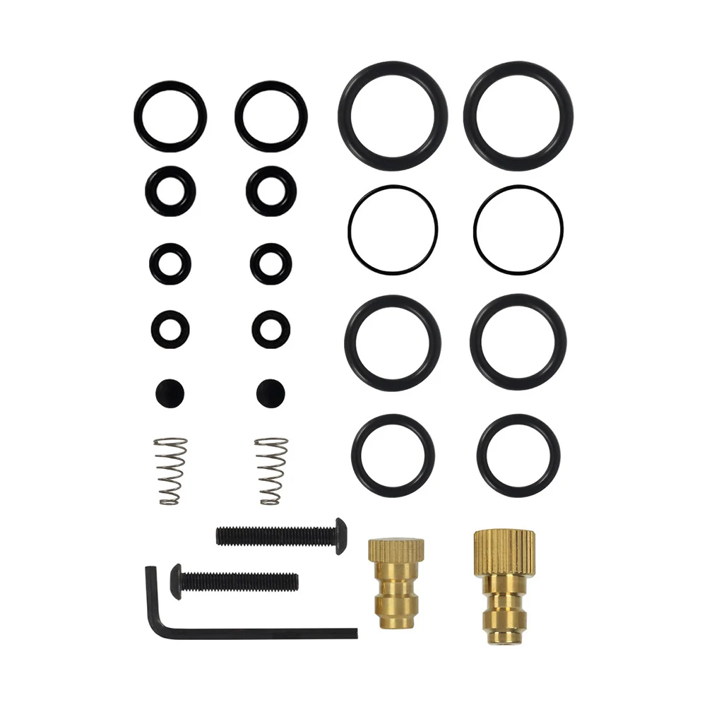 Sealing O-Rings Set Air Pump Accessories Black Compatible Air Pump Sealing Parts Easy To Install Long Lifespan
