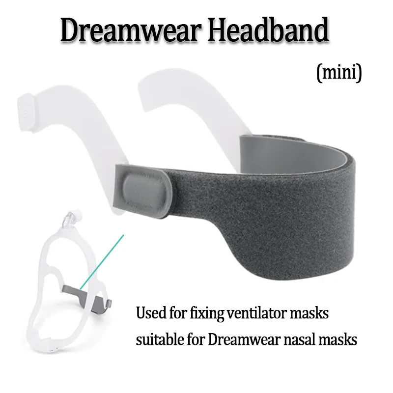 Adjustable CPAP Soft Head Strap DreamWear Nasal Mask Sleep Ventilator Universal Replacement Head Strap