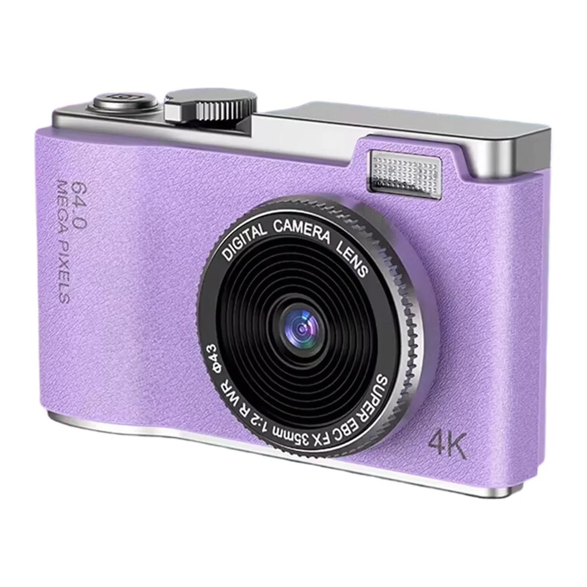 2025 + 4K CCD 8X كاميرا رقمية للتكبير الرقمي للطلاب كاميرا تصوير رقمية مدمجة 180 ° كاميرا سيلفيل ذات شاشة قابلة للطي، B