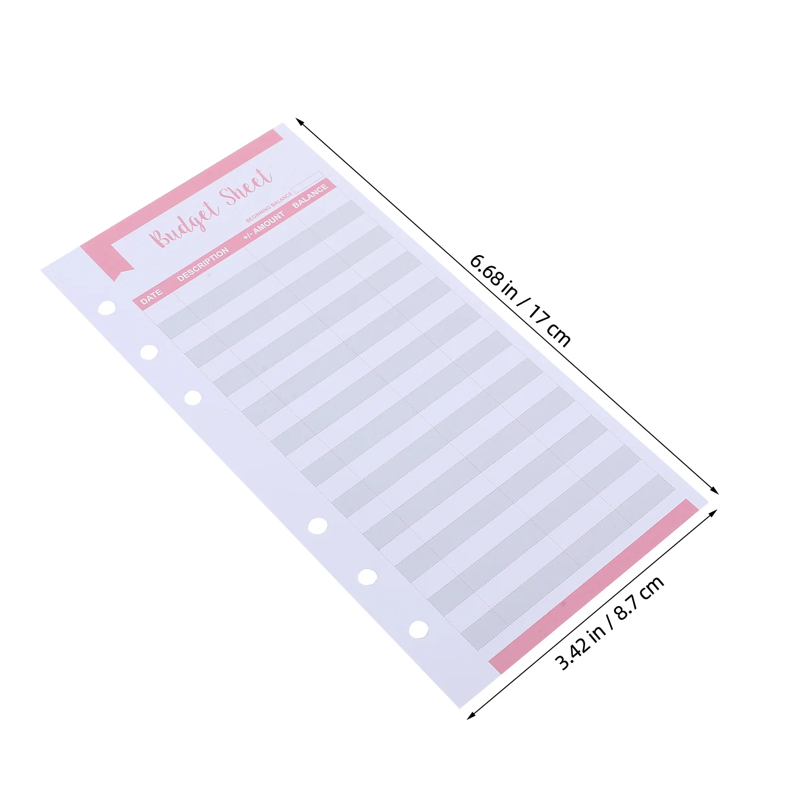 40 قطعة بطاقات الموثق الميزانية ألوان متنوعة تتبع النفقات الشخصية ورقة المحفظة المالية مخطط بطاقات منظم الميزانية الشهرية