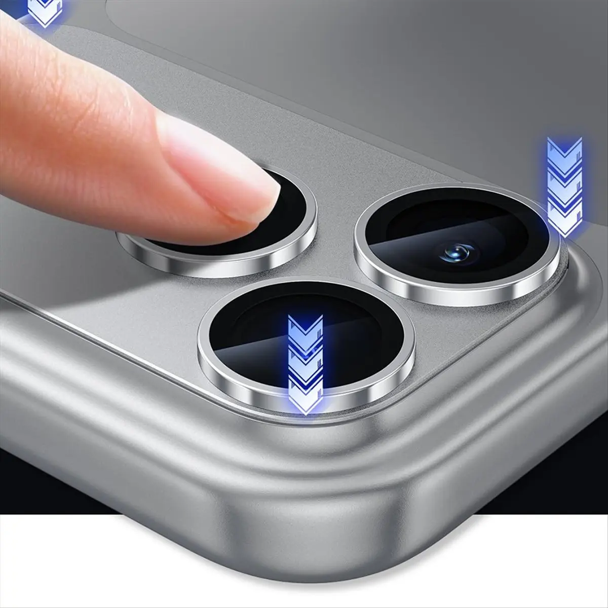 Promotion For 17 Lens Film Integrated Armor 17Air Positioning 17 Pro Max Metal Lens Film Full-Inclusive Suitable Orange
