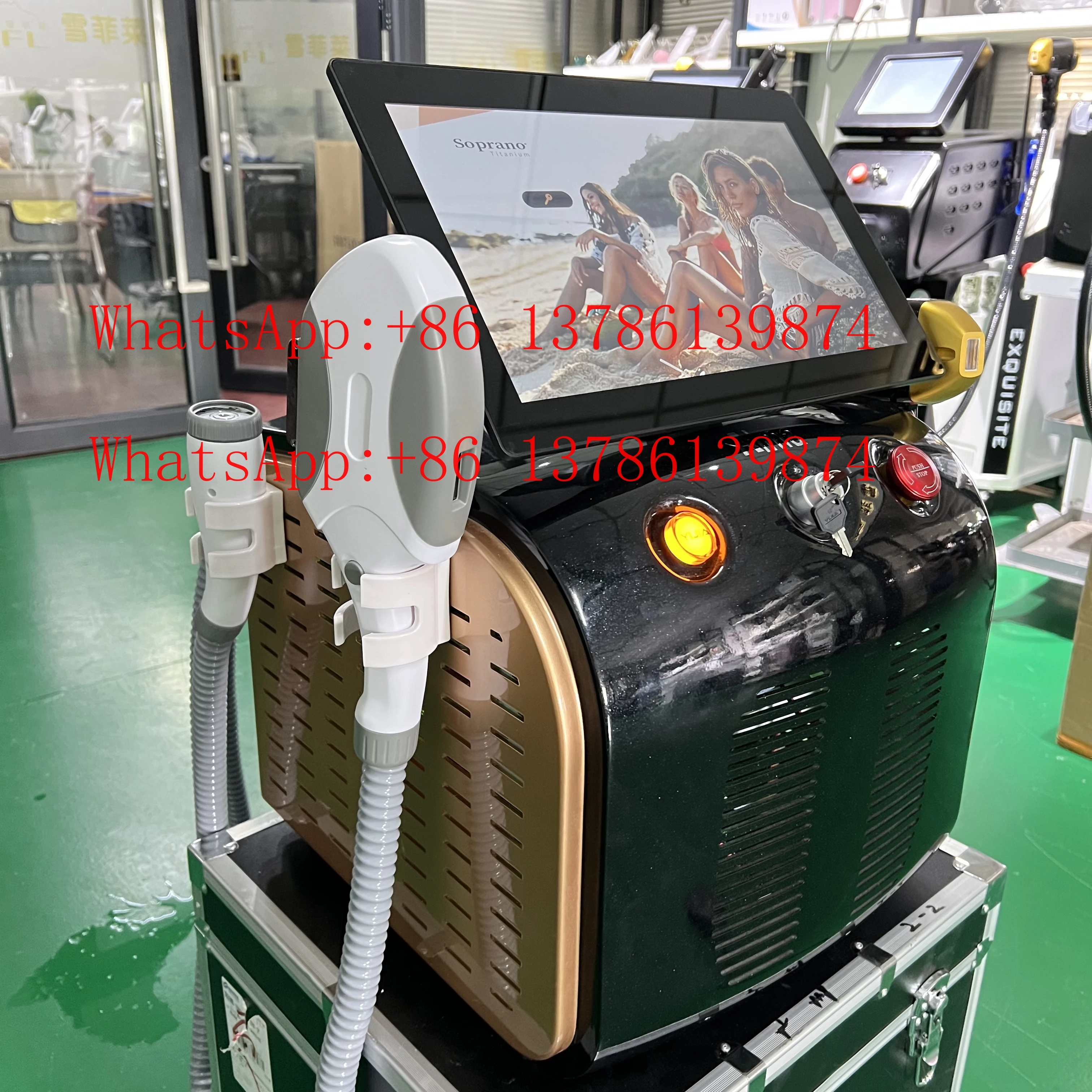 

Бестселлер Профессиональный диод 4 в 1, пикосекундный опт для удаления волос, удаления татуировок