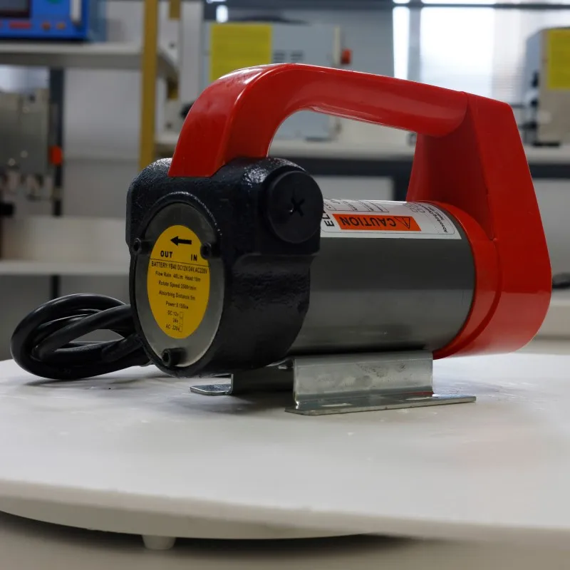 

220V Diesel Pump Electric Diesel Transfer Pump 40L/min High Flow Brass Motor for Fuel Oil Water Transfer with Leak Proof Design