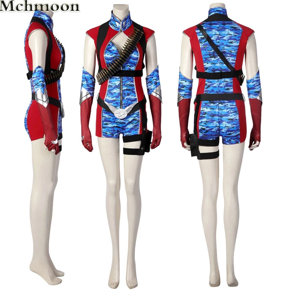 Carnival Halloween The Boys Season 4 Firecracker Cosplay Costume New Heroine Bullets Outfit Battle Jumpsuit With Props