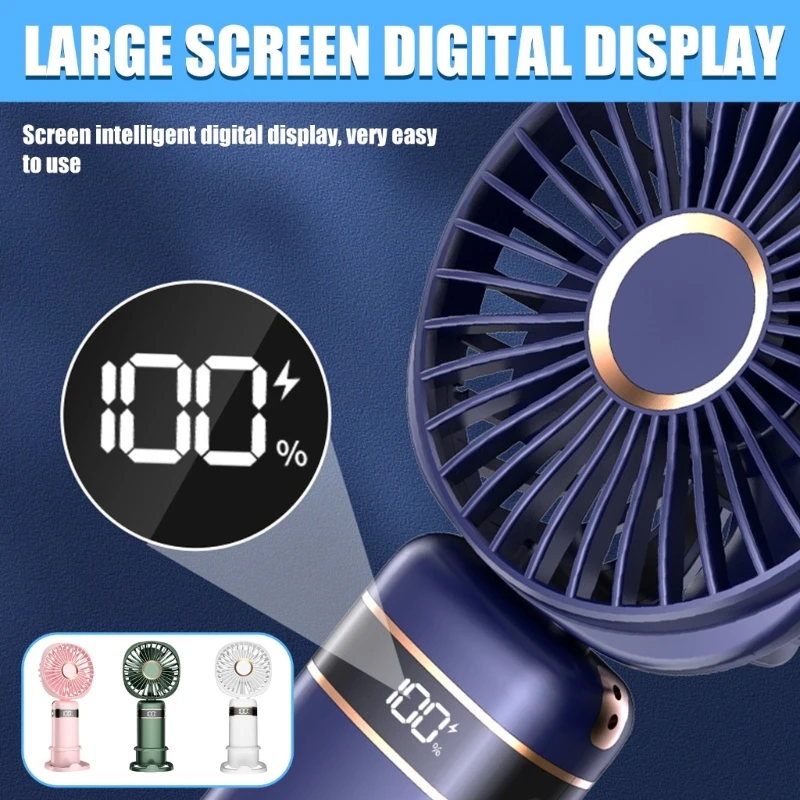 Ventilador ligero, ventilador refrigeración portátil fácil usar, adecuado para oficina libre