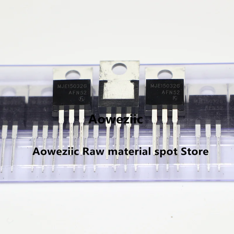 Aoweziic 2021+ 20pcs = 10pair 100% New Iimported Original MJE15032G MJE15033G MJE15032 MJE15033 TO-220 Audio Transistor  8A 250V