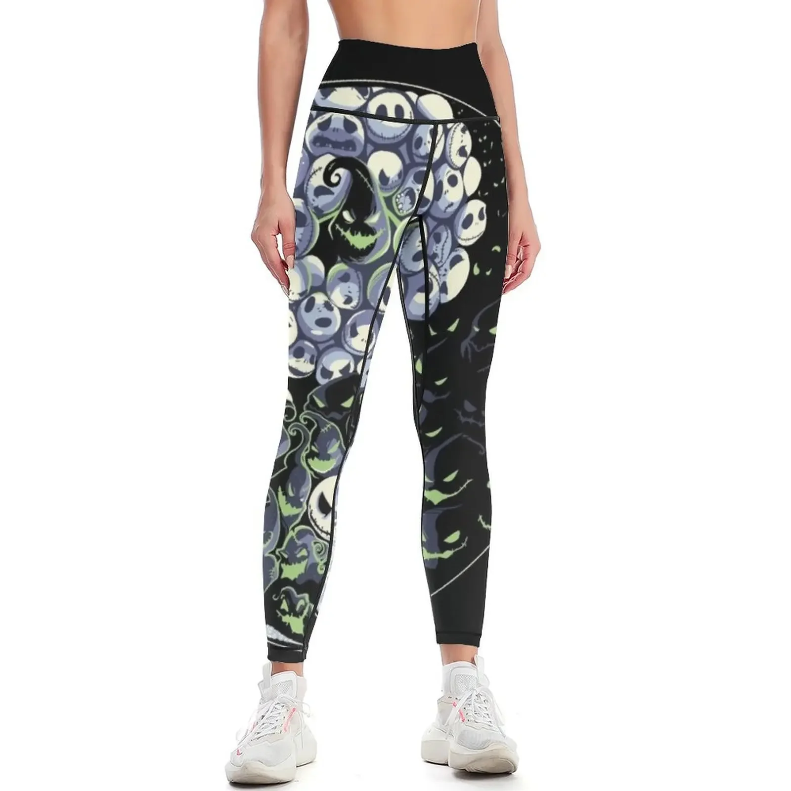 

Леггинсы Dancing Nightmares Женские брюки спортивные для спортзала Женские спортивные женские леггинсы с высокой талией для спортзала Женские леггинсы