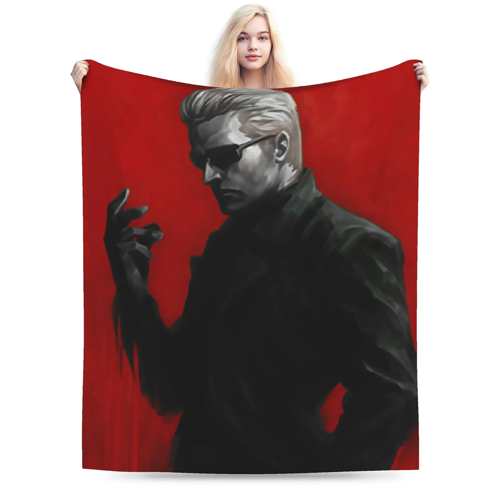 Albert Weskers  Soft Blanket  Child Plush Throw Blanket Aesthetic Living Room Flannel Bedspread Sofa Bed Cover