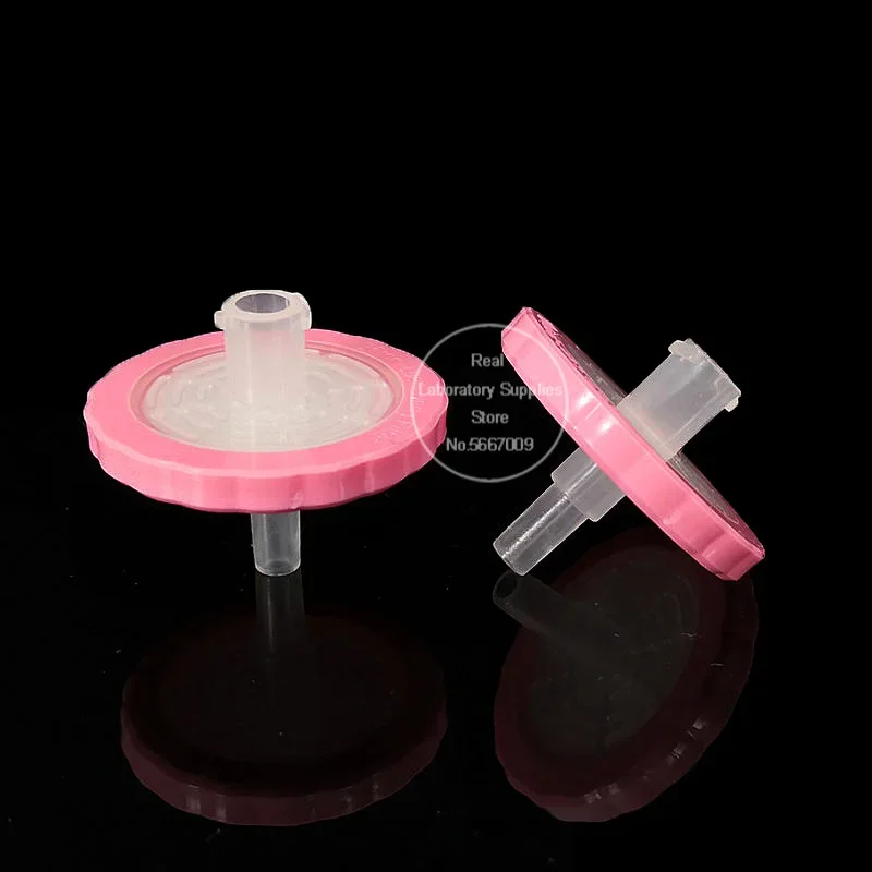 25pcs/lot Laboratory 13mm/25mm Microfilter with 0.22/0.45um/0.8um NYLON/PES/PTFE/BT Membrane Filter