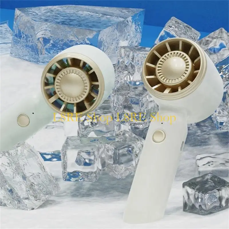 L8RE محمولة مروحة USB USB القابلة لإعادة شحن 3 سرعات محمولة بطارية المعجبين مروحة مكتب تعمل