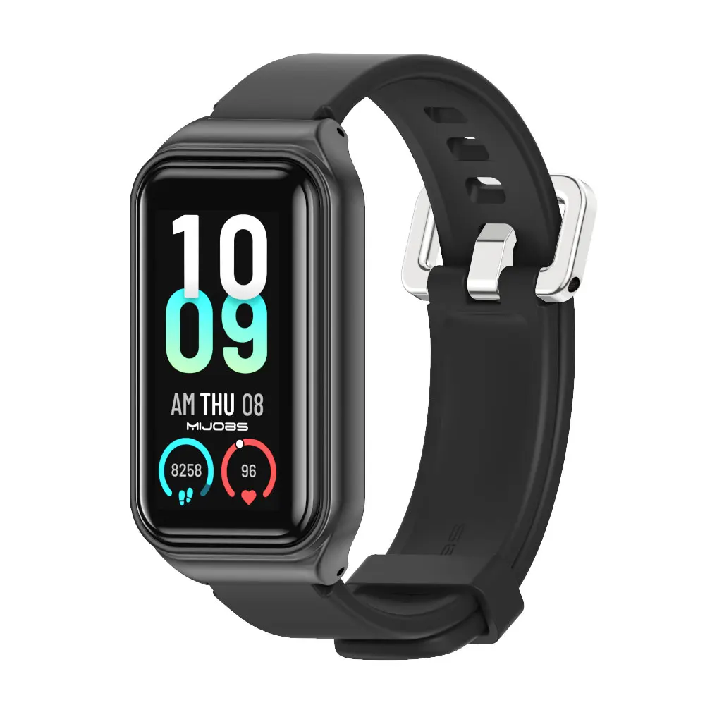 حزام سيليكون لسوار المعصم Amazfit Band 7 سوار بديل لساعة Amazfit 7 Band المقاومة للماء