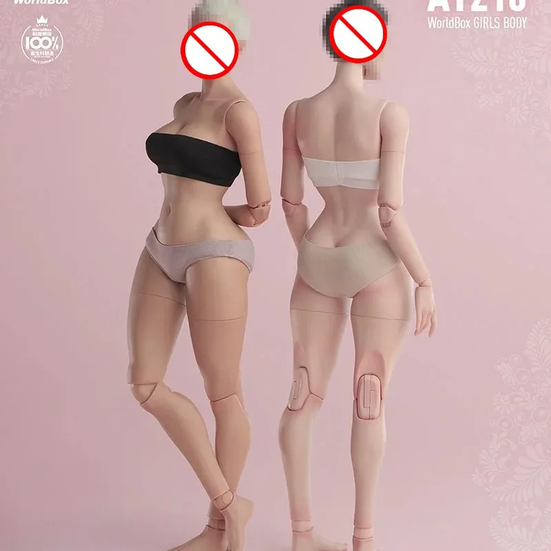 Worldbox AT210 1/6 Schaal Schoonheid Wesp Taille Volledige Bil Gezamenlijke Lichaam 27 cm Super Flexibele Action Figure Gelede Pop Lichaam