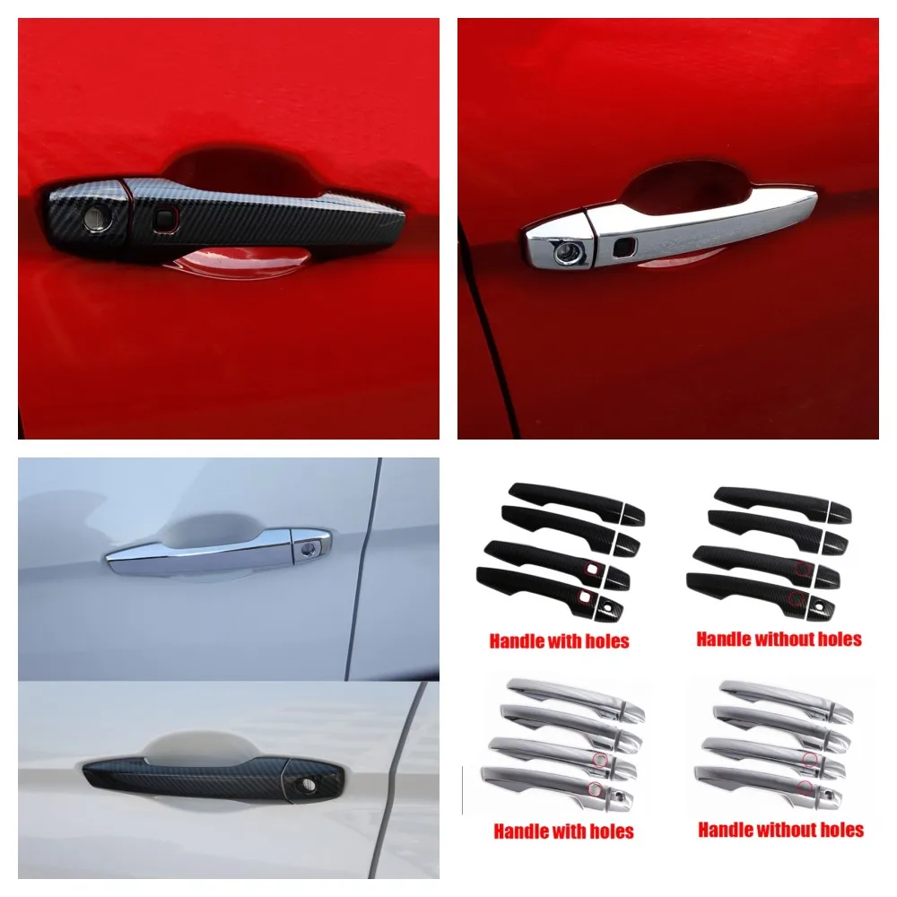 

LHD RHD Car External Door Handle Catch Cover Door Bowl Protection Trim Sticker Accessories For Mitsubishi outlander 2022 2023