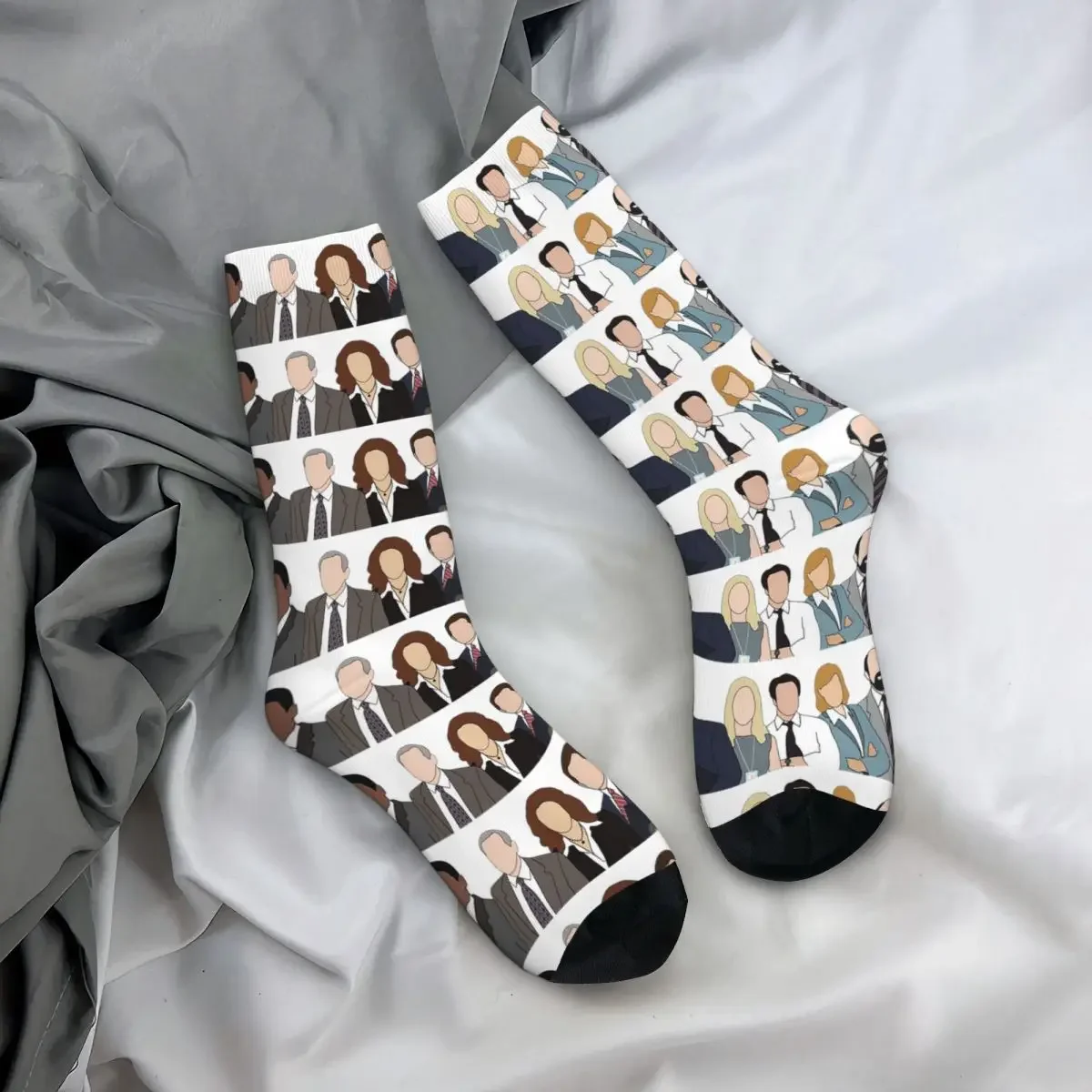 The West Wing Cast Socks Harajuku calze di alta qualità calze lunghe per tutte le stagioni accessori per regalo di compleanno Unisex