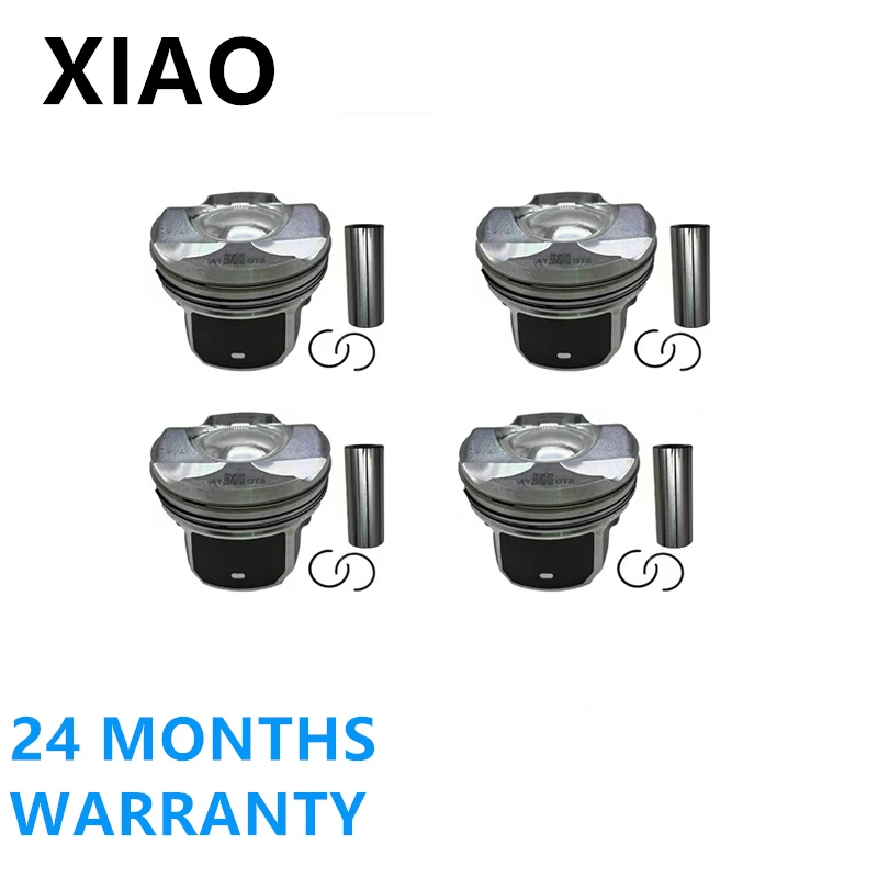 Engine Timing System Piston With Rings For Land Rover Range Rover Sport Velar LR104725 Engine 2.0 Petrol Piston set