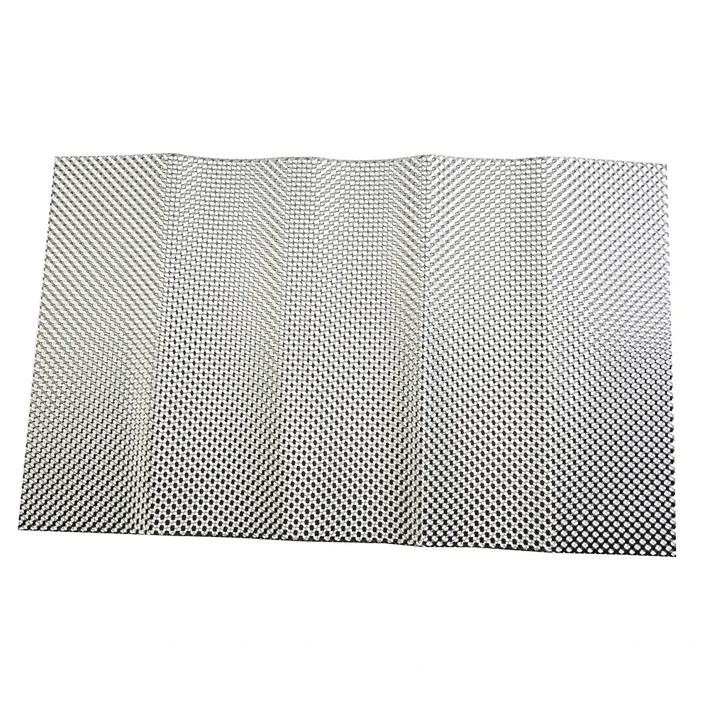 Car Embossed Aluminum Heat Shield 300x500mm Turbo Manifold-Exhausts Electrical Direct Replacement Car Tool Accessories image 3