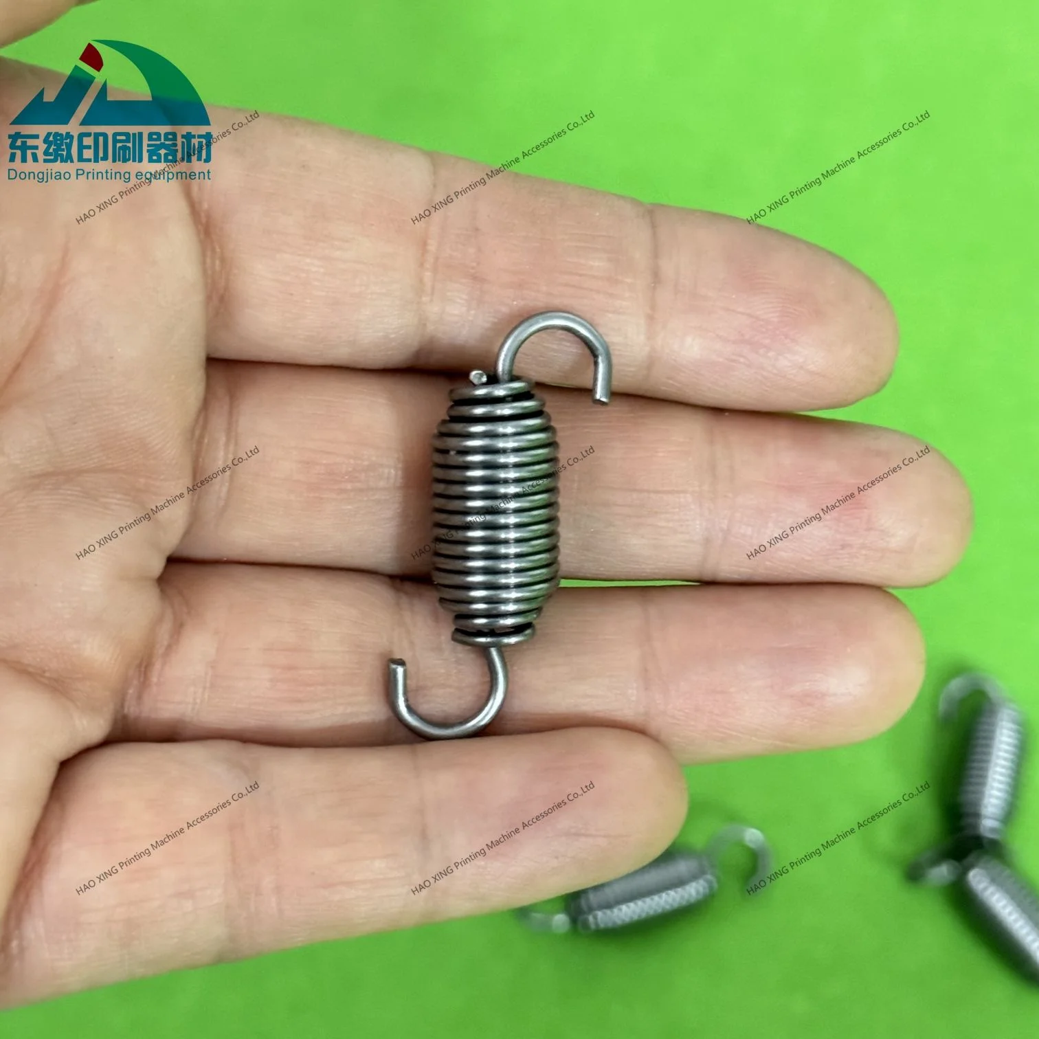Tension Spring Stainless Steel Swivel Hook Spring for Mitsubishi Offset Printing Machinery Spare Parts Spring view 3