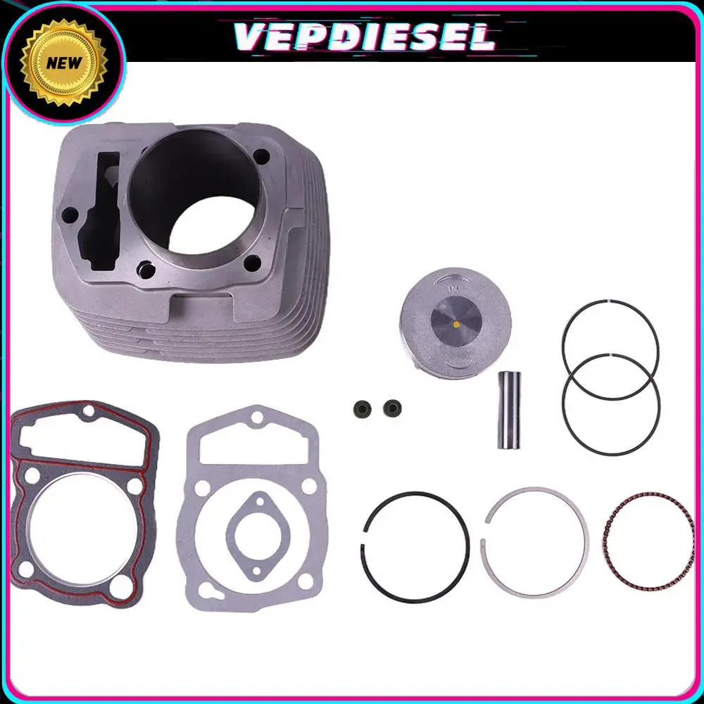 

Cylinder Piston Ring Gasket Kit 12100-KFB-000 Bore 65.5mm For Honda CRF230F 2003-2019 CRF230L 2008-2009 CRF230M 2009 250CC