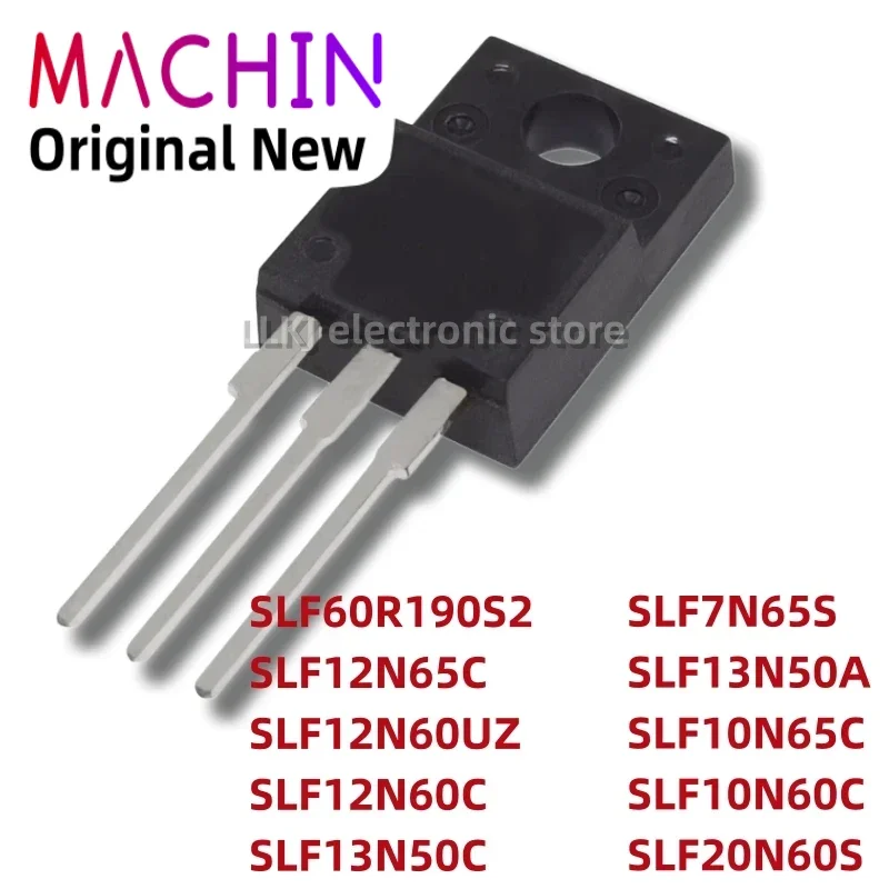 1pcs SLF60R190S2 SLF12N65C SLF12N60UZ SLF12N60C SLF13N50C SLF7N65S SLF13N50A SLF10N65C SLF10N60C SLF20N60S TO-220F MOS FET.