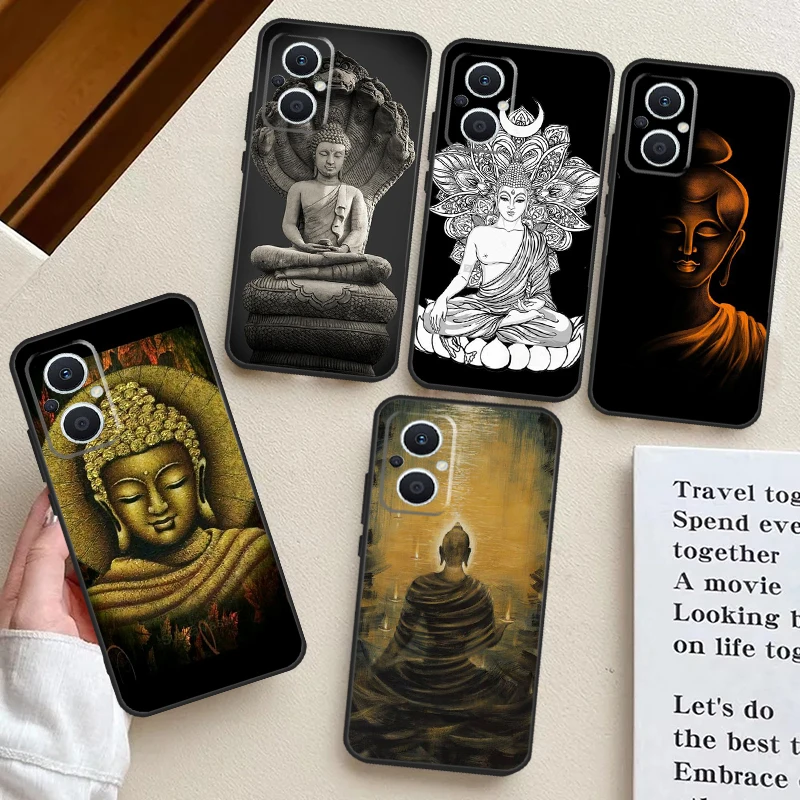 Gautama Buddha Case For OPPO Reno 8T 4Z 5Z 10 Pro 4 5 6 7 8 Lite OPPO Find X2 Lite X3 Neo X5 X6 Pro Cover