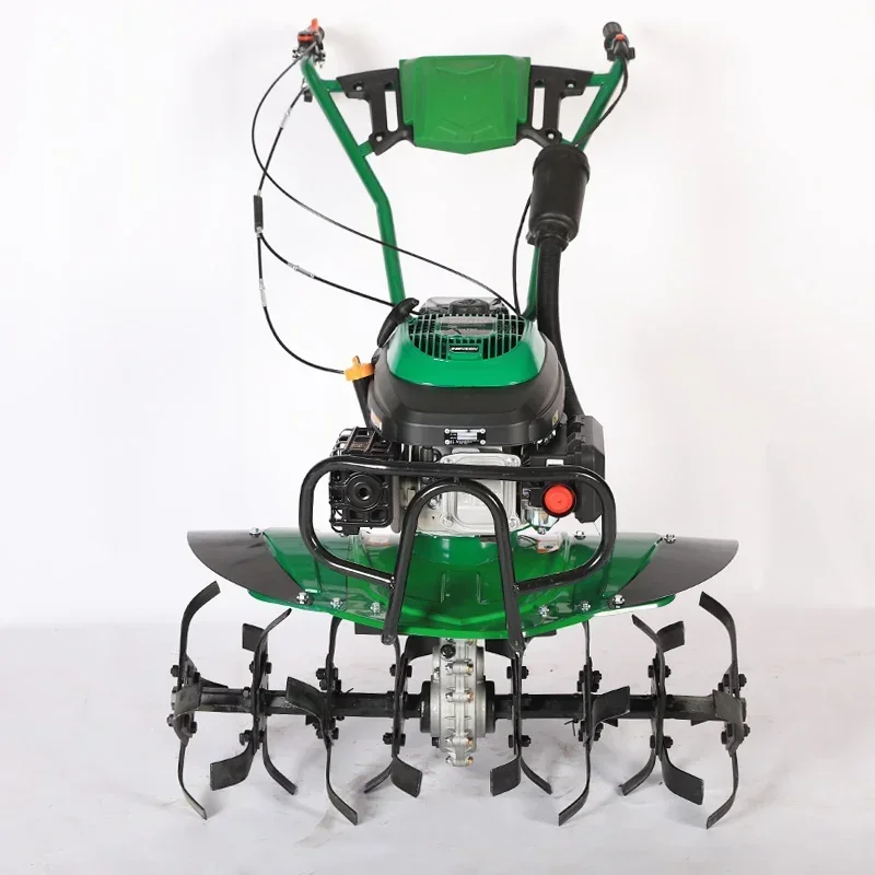 

Lightweight Small Gasoline Rotary Tiller for Farm Machinery Orchard Weeding Cultivator Trenching Weeding Ridging-New Condition