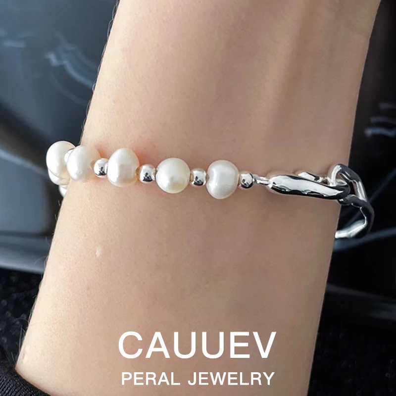 100% Natural Baroque Freshwater Pearl 14K Gold Filled Female Charm Bracelet Promotion Jewelry For Women Gifts Never Fade