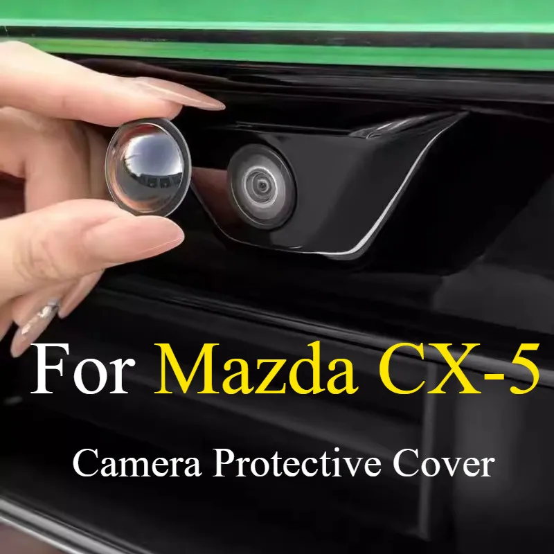 For Mazda CX-5 Car Camera Protective Cover Water- and Dust-resistant   Adhesive Backing for Installation