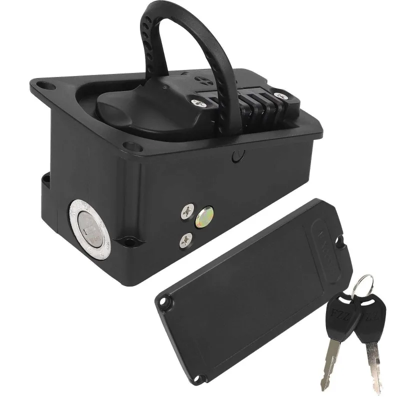 AliExpress NONE Battery Anti-theft Lock with 2 Keys with XT60U-M Charging Port for Engwe EP-2 Pro E-bike Battery Box Lock Replacement Part
